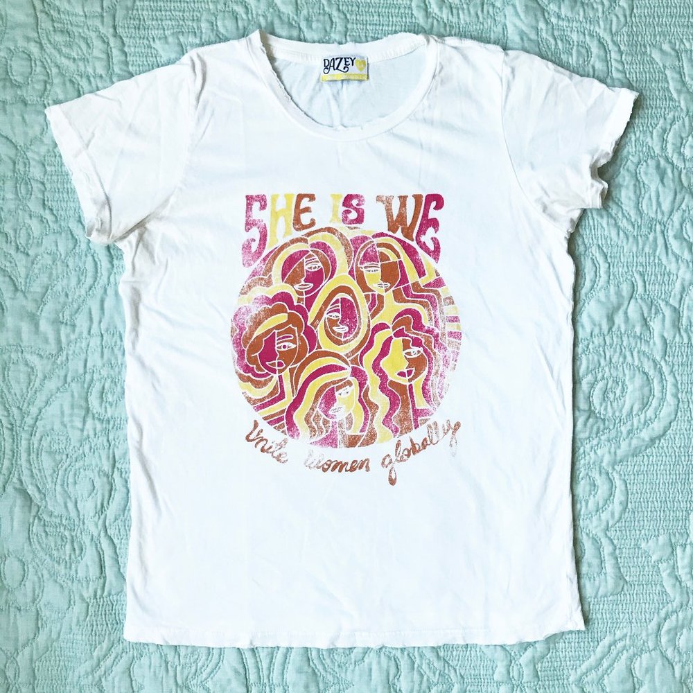 Dazey LA "She is We" Graphic Tee